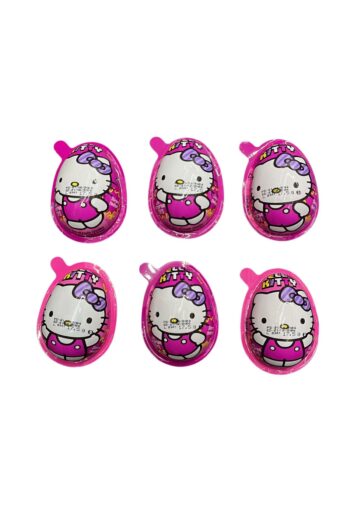 Hello Kitty Süpriz Oyuncaklı Yumurta 6 Adet
