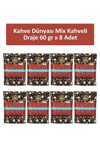 Kahve Dünyası KAHVELİ KARIŞIK DRAJE 60 GR x 8 Adet