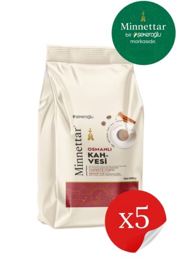 Şekeroğlu Osmanlı Kahvesi Toz 5x1000 Gr