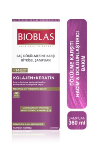 Bioblas Collagen + Keratin Çok Ince Ve Hacimsiz Saçlar Için Hacim Şampuanı 360 Ml