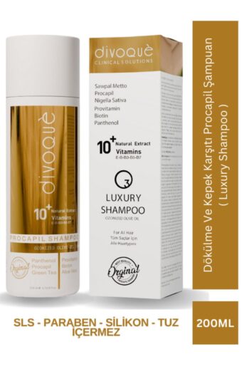 DIVOQUE Dökülme Ve Kepek Karşıtı Procapil Şampuan 200 ml ( Luxury Shampoo )