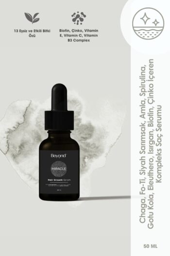 Beyond Handmade Miracle Hair Growth - Dökülme Önleyici & Saç Besleyici Complex Serum (CHAGA, FO-Tİ, BLACK GARLİC)