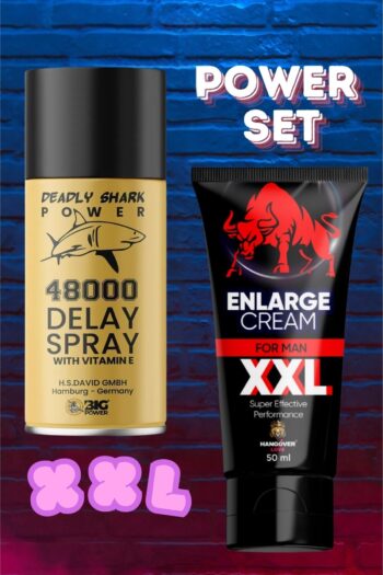 BİG POWER Erkeklere Özel Penis Büyütücülü Ereksiyonlu Sertleştiricili Krem Premium A-plus Ve 45ml Sprey