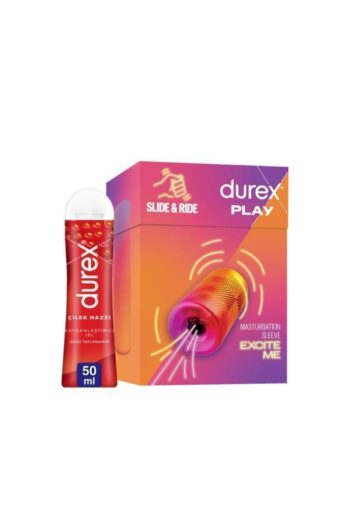 Durex Manuel Mastürbatör, Esnek ve Yumuşak + Durex Çilek Hazzı Kayganlaştırıcı Jel 50ml, Fırsat Paketi