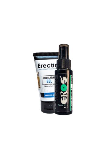 Eros Pro 101 60ml Sprey + Erectin 60 ml Ereksion Kremi