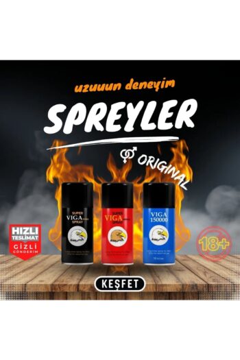 BayCazip 150 Bin 3 Kutu Uzun Deneyim Sprey Karma Kutu Gizli Gönderim