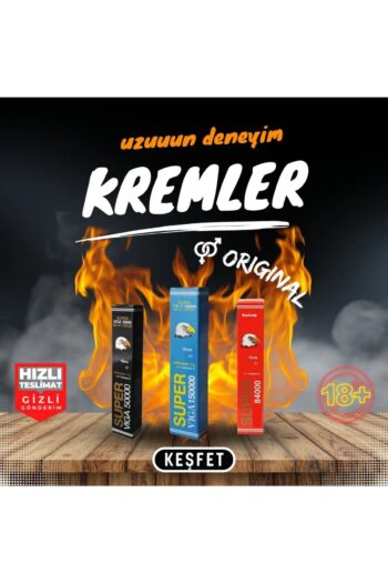 BayCazip Uzun Deneyim Krem 3 Adet Gizli Gönderim