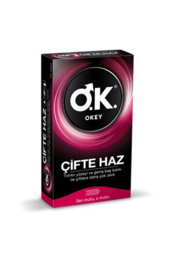 Okey Prezervatif Çifte Haz 10'Lu ( 1 ADET )