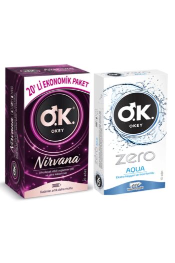 Okey Nirvana 20li Ve Zero Aqua 10lu Set