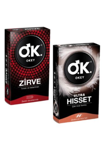 Okey Zirve Ultra Hisset Prezervatif 2'li Set