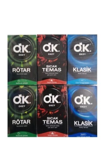 Okey Okey 60 lı Karışık Set (20 Adet Rötar+20Klasik+20Sıcak Temas)