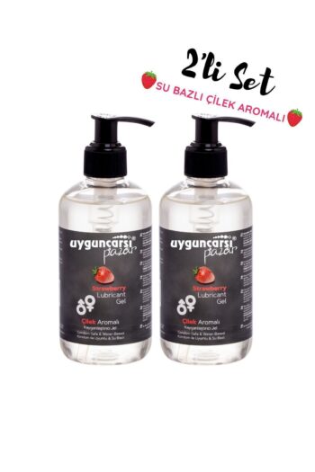 uygun çarşı pazar Büyük Boy Çilek Kayganlaştırıcı Jel 2'li Set 500 ml