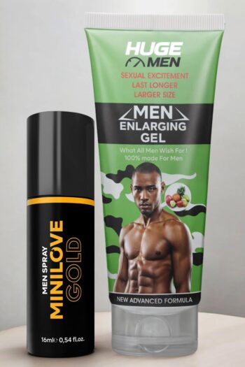HUGE MEN Amerika'dan İthal Penis Büyütücülü ve Geciktiricili Etkili 16 ml Sprey