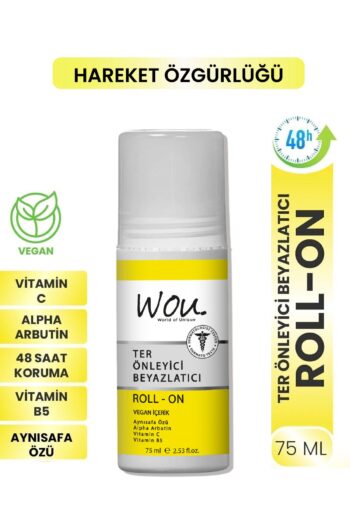 WOU World of Unique Wou Ter Önleyici Beyazlatıcı Roll-on 75 ml
