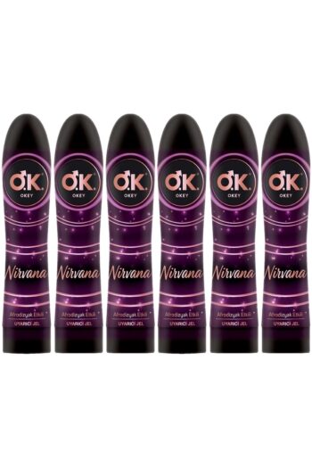 Okey ( TEKLİDİRTD ) Okey Kayganlaştırıcı Jel 100ML Nirvana (6 Lı Set) ( TEKLİDİR )