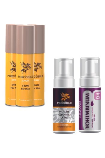 Porcodile 3 Adet Sprey - Yohimbinum For Men Krem Ve Retard Krem