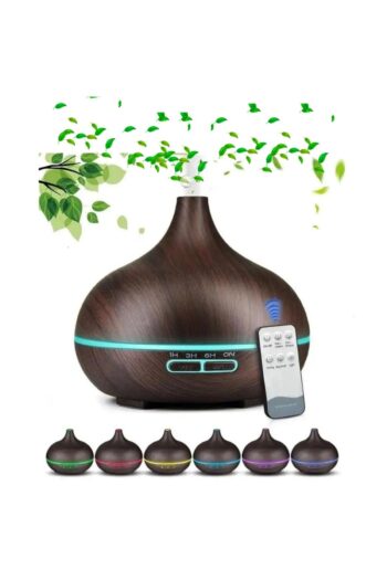 VOOKA Uzaktan Kumandalı 550 ml Aroma Difüzörü Ultrasonik Hava Nemlendirici 7 Renk Led