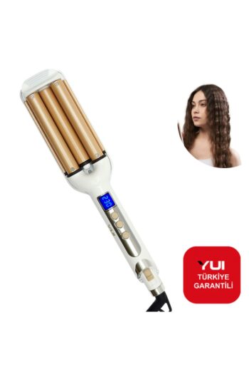 Yui Led Göstergeli Seramik Su Dalgası(WAG) Saç Maşası