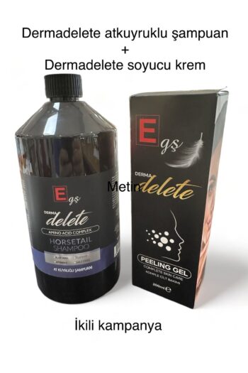 EGŞ COSMETİCS Dermadelete atkuyruklu şampuan + dermadelete soyucı krem i KAMPANYA