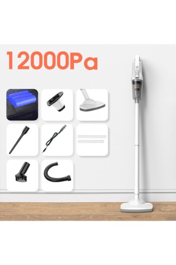 EZERE 12000pa Islak Kuru Güçlü Emişli Kablosuz Ev Araç Dikey Süpürge 2025 Versiyon