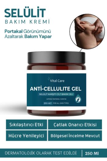Vital care Kalça Göğüs Basen Sıkılaştırıcı,inceltici1 Selülit Ve Çatlak Giderici Onarıcı Jel 250 ml