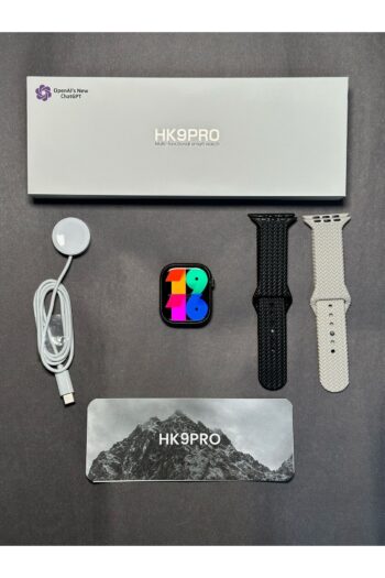 Wearfitpro Watch 8 HK9 Pro ChatGPT Versiyon Amoled Ekran Akıllı Saat 2.02inç 2023 Model Çift Kordonlu