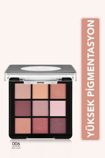 Flormar Mat & Işıltılı Kremsi Far Paleti - Eye Shadow Palette - 006 Felt Cute - 8682536048484