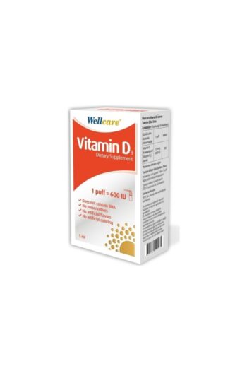 Wellcare Vitamin D3 600 Iu 5 Ml Sprey