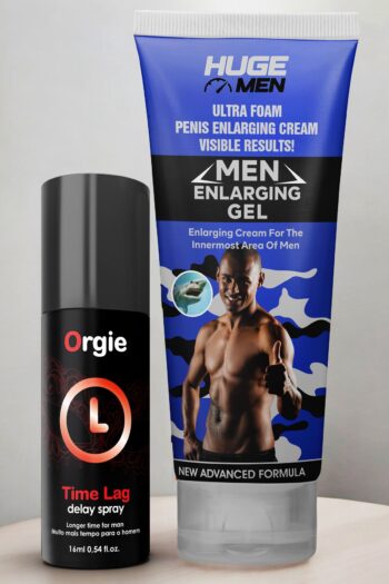 HUGE MEN uhteşem Büyütücülü ve Geciktiricili 50 ml Krem ve sprey