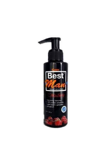 Genel Markalar Best Man Büyük Boy Çilekli Kayganlaştırıcı Jel 150 Ml