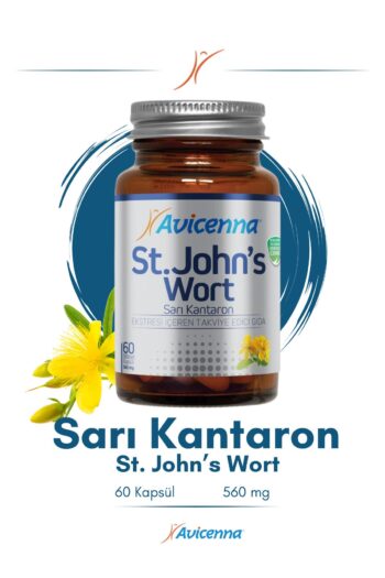 Avicenna Sarı Kantaron ( St. John's Wort ) - 60 Bitkisel Kapsül - 560mg