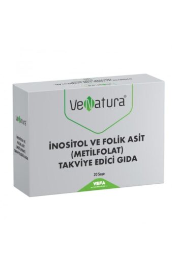 Venatura Inositol Ve Folik Asit (METİLFOLAT) Takviye Edici Gida 20 Sase