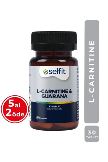 Selfit L-Karnitin 500 mg & Guarana 250 mg - 30 Tablet | Enerji ve Metabolizma Desteği