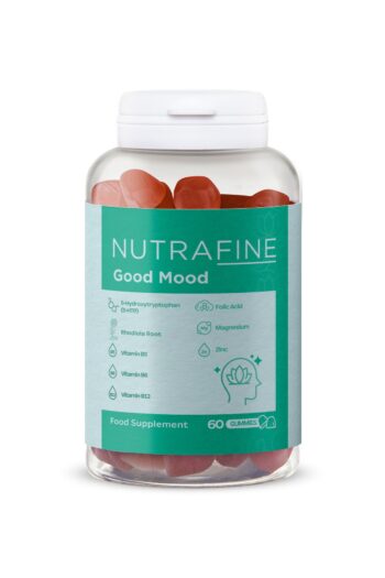 Nutrafine Good Mood Gummy, Duygu Durumu Destekleyici, 5-HTP & Rodiola İçerikli Çiğnenebilir Vitamin Gummies