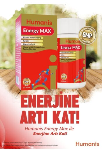 Humanis Energy Max Vitamin & Mineral 30 Tablet Enerji