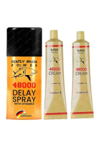 BayCazip Delay48000 Sprey + Krem Set