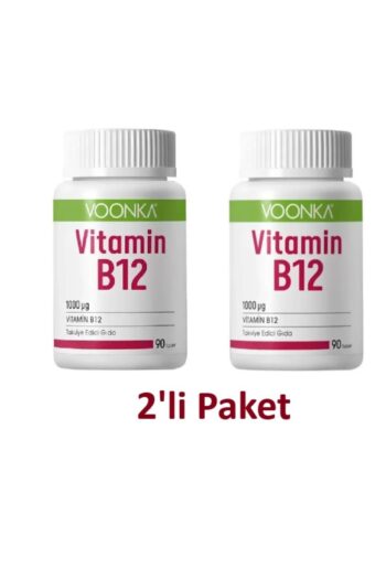 Voonka Vitamin B12 1000 Ug 90 Tablet 2 Li