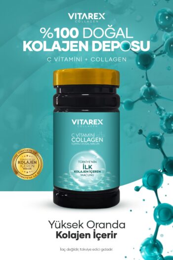Vitarex Collagen + C Vitamin İçeren Doğal Macun 250 Gr