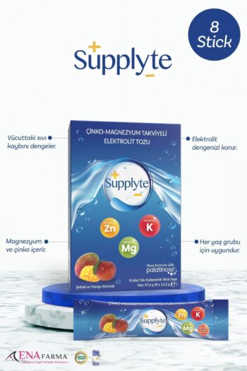 EnaFarma Supplyte Seftali-mango Elektrolit Tozu 12 Gr X 8 Adet