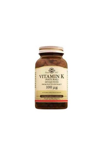 Solgar Vitamin K 100 Mcg 50 Tablet