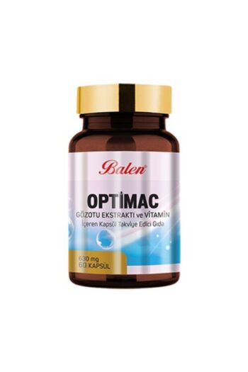 Balen Optimac Gözotu Ekstraktı Vitamin Içeren 60 Kapsül X 630 Mg Göz Otu