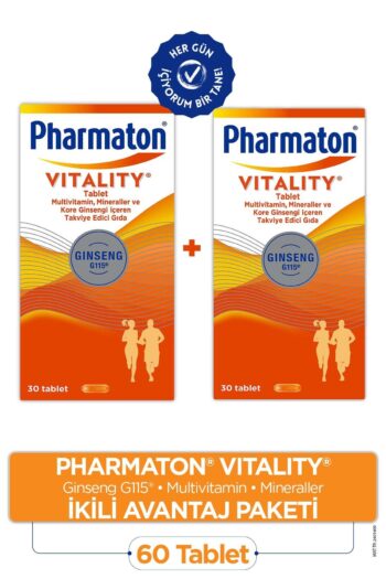 Pharmaton Vitality_30 Tablet 2'li Avantaj Paketi