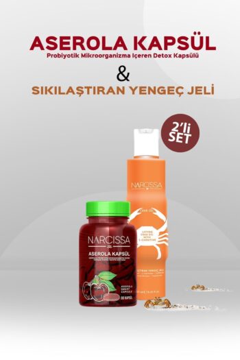 Narcissa Aserola Detox Kapsülü ve Sıkılaştırıcı Yengeç Jeli