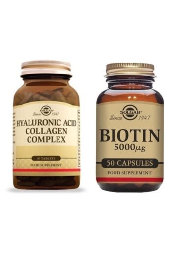 Solgar Hyaluronic Acid Collagen Complex Ve Biotin 5000 Mcg