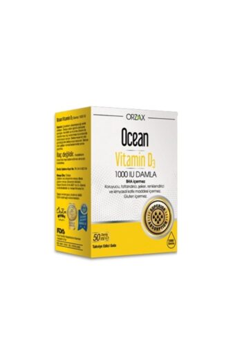 Ocean Ocean D3 Vitamin 1000ıu Damla 50ml / Ocean Vitamin D3 Damla 1000 Iu 50 Ml