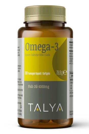 Talya Omega-3 Içeren Takviye Edici Gıda, Balık Yağı, 60 Yumuşak Kapsül