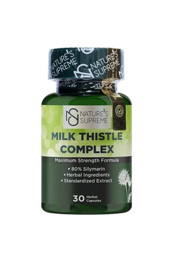 Natures Supreme Milk Thistle Complex 30 Kapsül