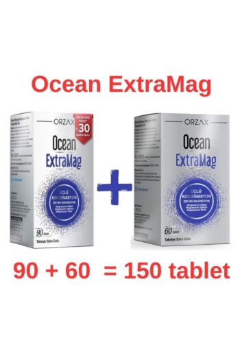 Orzax Ocean Extramag Üçlü Kombinasyon 200 Mg Magnezyum 150 Tablet