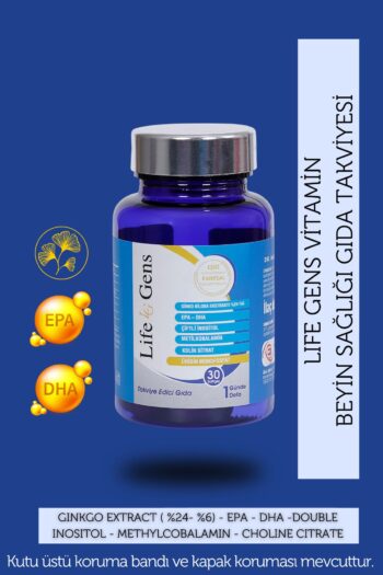 LifeGens Vitamin Beyin Sağlığı Gıda Takviyesi 30 Kapsül