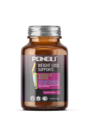 PEINEILI Weıght Loss Supports Pektin Magnezyum Yeşil Çay Çinko Içeren Gıda Takviyesi 60 Bitkisel Tablet